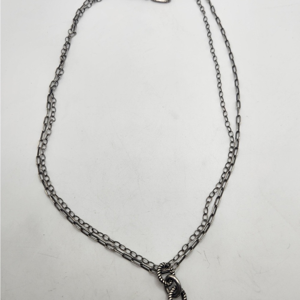 Silpada sterling and pearl  Necklace